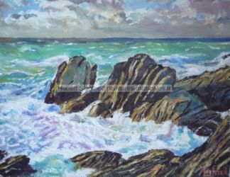 Huile sur toile - Format : 35 X 27 / 1990 ( Toile disponible )