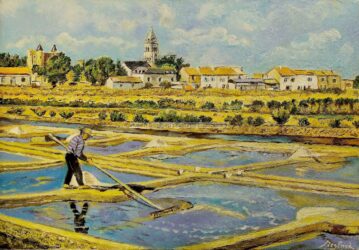 Huile sur toile - Format : 55 X 38 / 2015 ( Toile disponible )