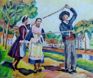 Huile sur toile - Format :55 X 46 / 2008 ( Toile disponible )