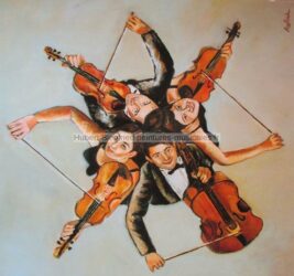 Huile sur toile - Format : 70 X 70 / 2000 ( collection particulière - Paris 2012 )