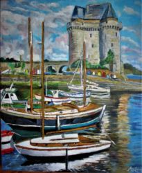 Huile sur toile - format 47 X 55 / 2009 ( disponible )