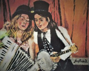 Huile sur toile - format 61 X 50 / 1992 ( collection particulière - Paris 1996 )