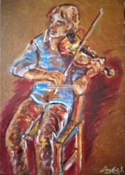 Huile sur toile - format 46 X 33 / 2010 ( collection particulière -Redon 2012 )