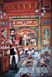 Gouache - format 41 X 33 / 1991 ( commande particulier - Nantes 1993 )