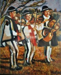 Huile sur toile - format 41 X 33 / 1989 ( collection particulière - Montrouge 2012 )