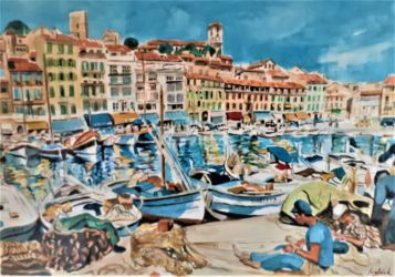 Aquarelle - format 60 X 42 / 2010 ( disponible )