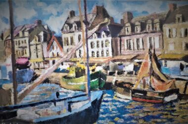 Huile sur toile - format 41 X 27 / 2000 ( collection particulière - Le Pouliguen 2002 )