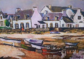 Huile sur toile 41 X 24 / 2000 ( collection particulière - Paris 2008 )