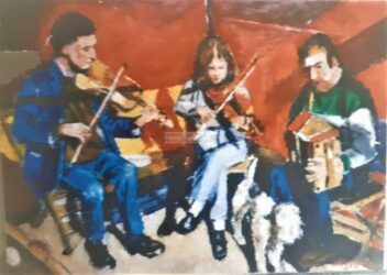 Huile sur toile - format 46 X 33 / 1994 ( collection particulière - Paris 2007 )