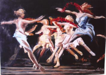 Huile sur toile - format 65 X 46 / 2009 ( collection particulière - Paris 2011 )