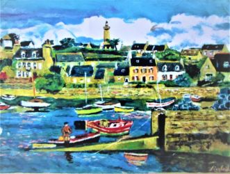 Huile sur toile : 41 X 24 / 1997 ( disponible )