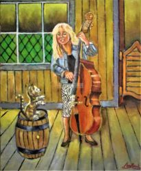 Huile sur toile : 45 X 33 / 2017 ( commande - Amsterdam 2017 )