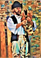 Huile sur toile : 55 X 38 / 1998 ( Collection particulière - La Turballe / 2025 )