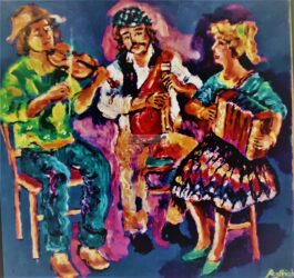 Huile sur toile : 50 X 50 / 2015 ( disponible )