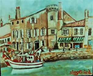 Huile sur toile : 35 X 24 / 1983 ( collection particulière - Le Pouliguen - 1985 )