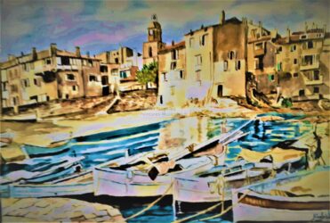 Aquarelle : 45 X 30 / 2002 ( collection particulière Paris 2006 )