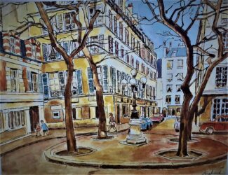 Aquarelle : 30 X 40/1999 ( collection particulière - Roubaix 2000 )