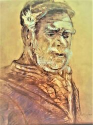 Fusain et craies : 40 X 50 / 1997 ( disponible )