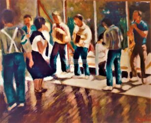 Huile sur toile : 61 X 50 / 1999 ( collection particulière - Chateauroux 2001 )