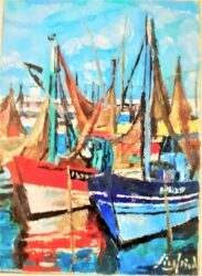 Huile sur toile : 21 X 15 / 2000 ( collection particulière - Paris 2000 )