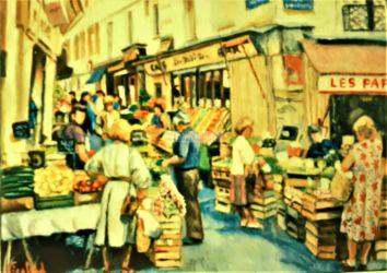Huile sur toile : 46 X 33 / 1992 ( collection particulière - Paris 1999 )