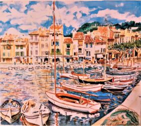 Aquarelle : 36 X 46 / 2011 ( collection particulière - Paris )