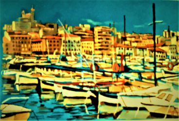 Gouache : 46 X 33 / 1985 ( collection particulière - Marseille 1986 )