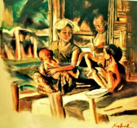 Pastel : 55 X 46 / 1989 ( disponible )