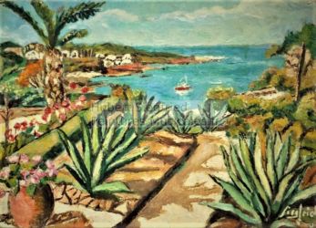 Huile sur toile : 35 X 24 / 2001 ( collection particulière- Paris 2015 )