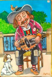 Huile sur toile : 35 X 24 /2022 ( disponible )