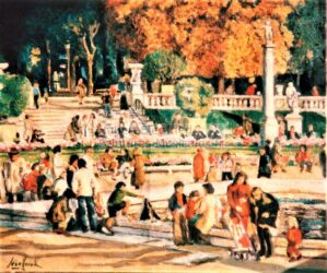 Huile sur toile : 55 X 46 / 1990 ( collection particulière - Paris 1992 )