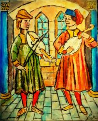 Huile sur toile - 41 X 33 / 2025 ( toile disponible )