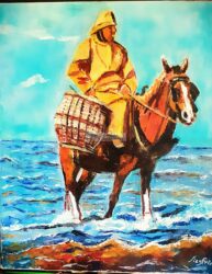 Huile sur toile - 38 X 46 /1999 ( disponible )