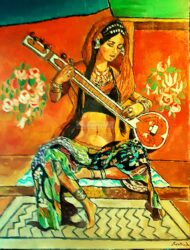 Acrylique sur toile 65 X 50 / 2025 ( toile disponible )